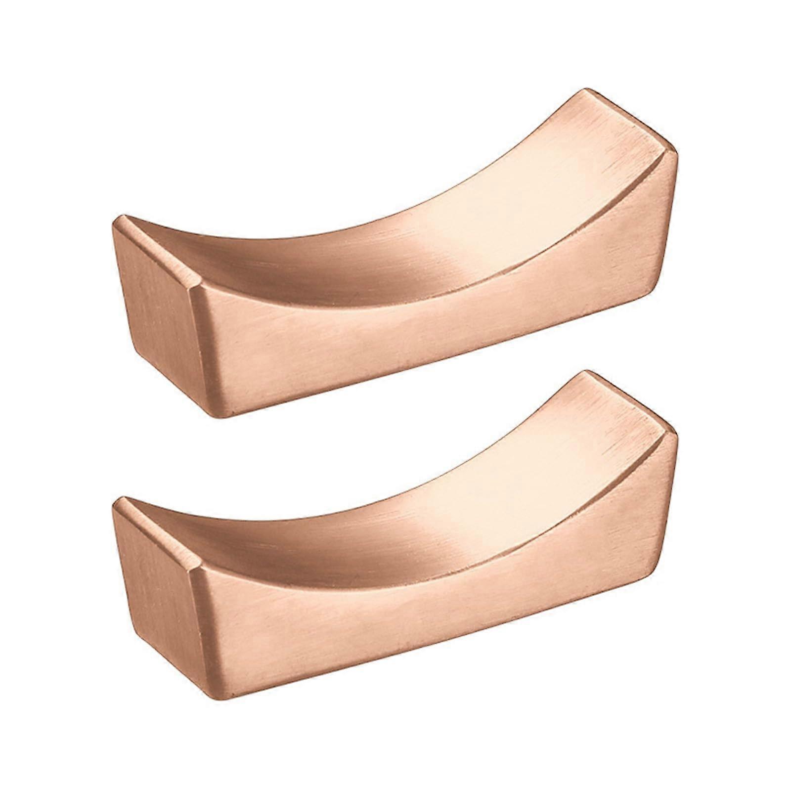 Bar-shaped Chopstick Rests Rose Gold - Metal Spoon Holder for Tableware and Chopsticks 1 Pair Cushion Tableware
