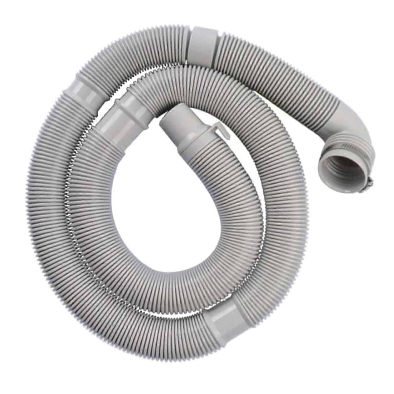 Washer Drain Hose Extension Set Flexible Drain Pipe Compatible with Many Models 3M Length Durable Material