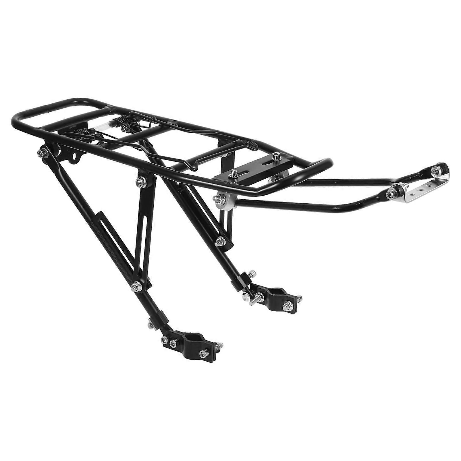 Aluminum alloy bicycle rack, removable wearresistant luggage rack, practical for mountain bikes, universal carrier.