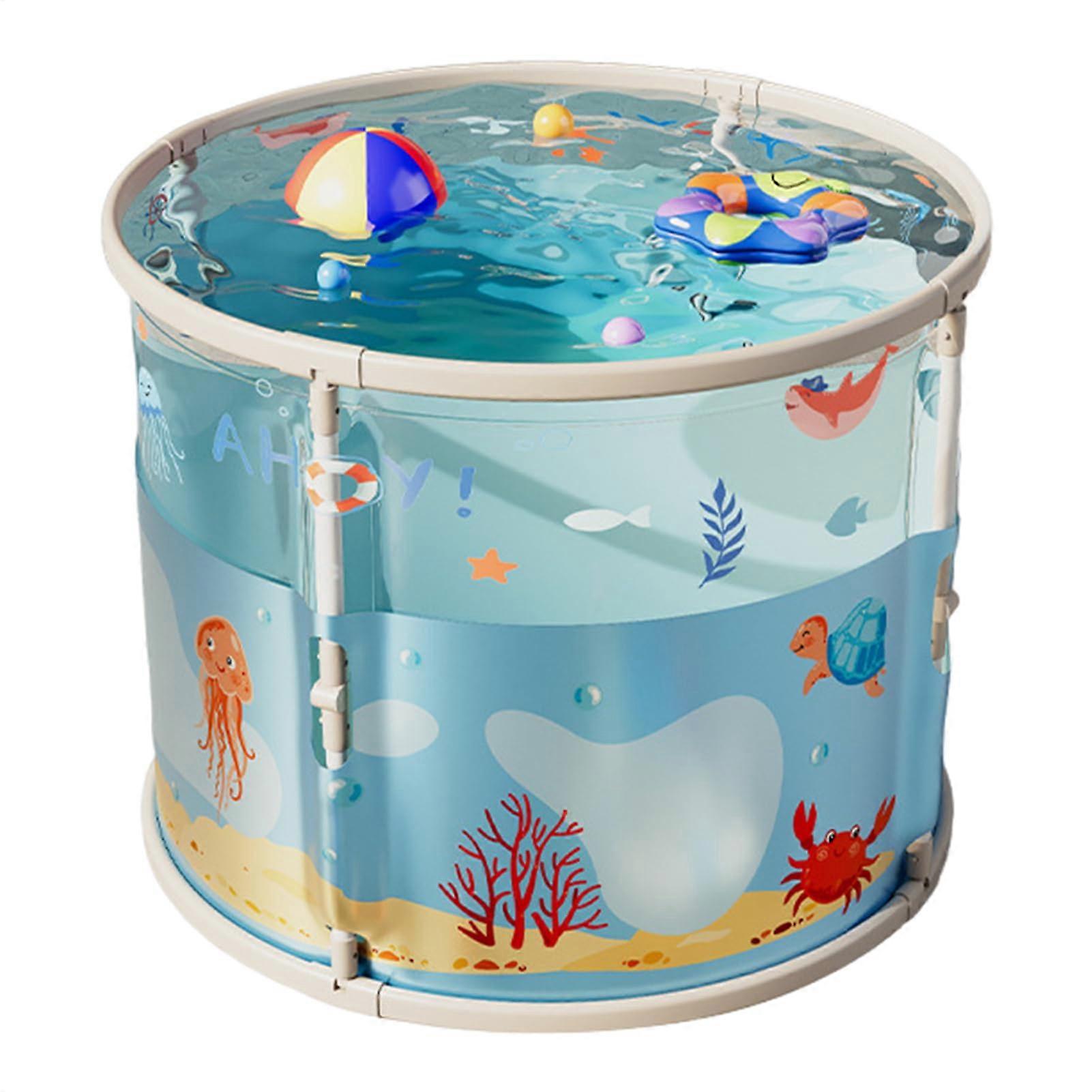 Portable Bathtub - Foldable Adult Bathing Tub for Relaxation with Hot or Cold Water, Ideal for Travel and Outdoor Use