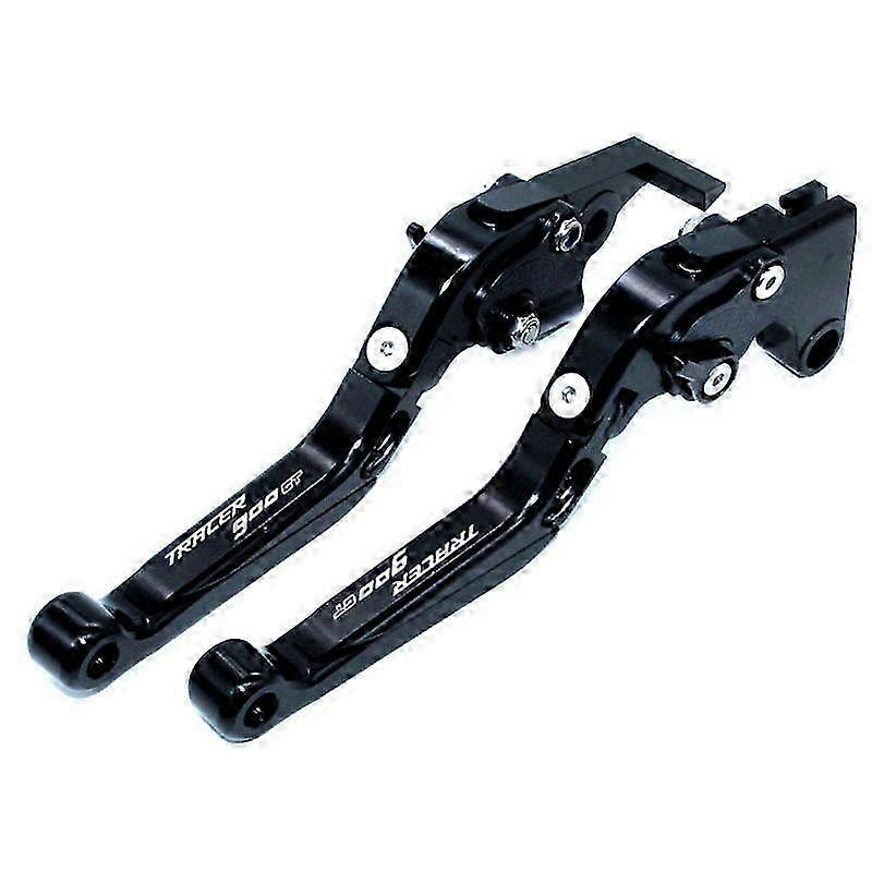 Folding Brake & Clutch Lever Horns Compatible with Yamaha Tracer 900 GT 2018-2019 - Custom Modification Accessory