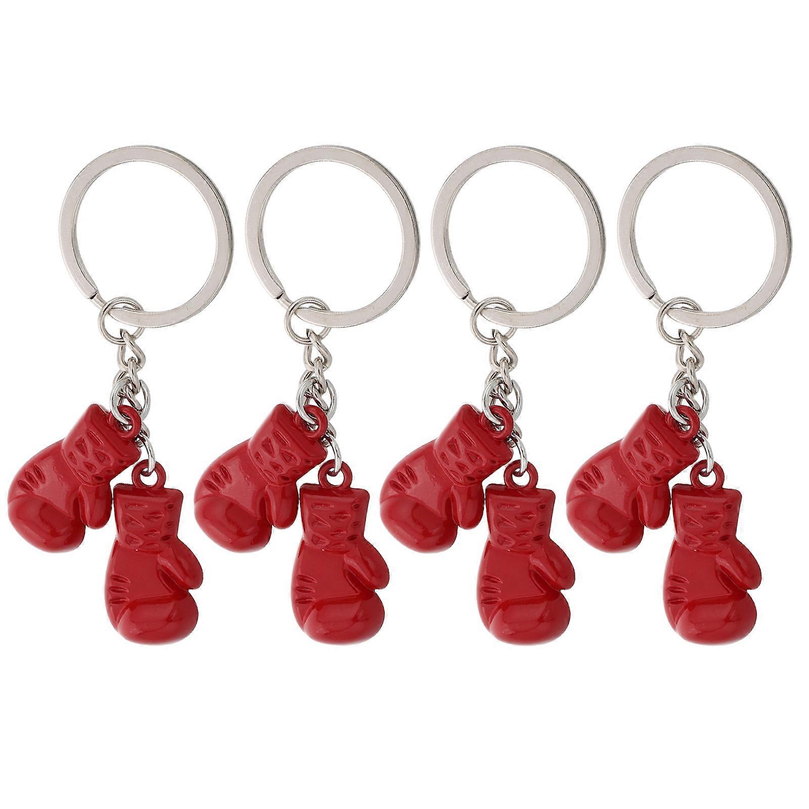 Here's a polished and professional product description for your **4pcs Mini Boxing Glove Keychain**:
### **4PCS Mini Boxing Glove Keychains –