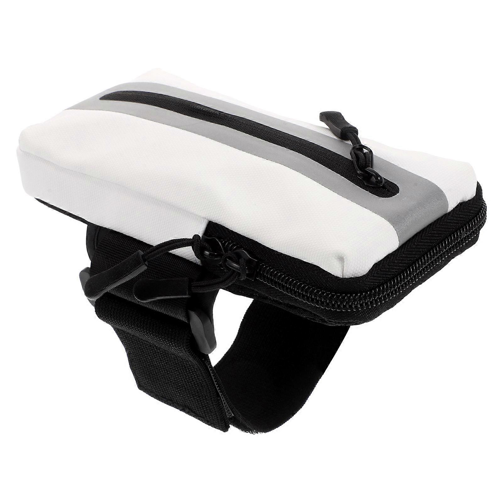 Running Phone Arm Bag with Wrist Pouch for Secure Storage – Universal Fit for Keys, Cards & Essentials – Compatible with Most Smartphones for Men and