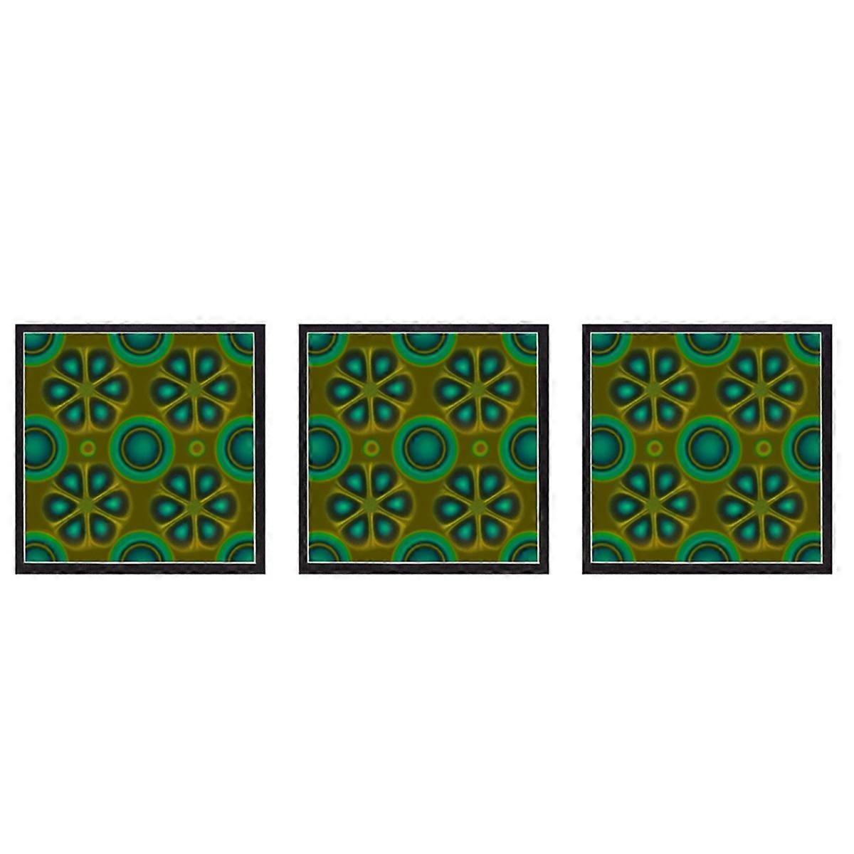3pcs 4 x 4Inch Magnetic Field Viewing Film,Magnetic Field Viewer,Magnetic Flux Display,Magnet Patter