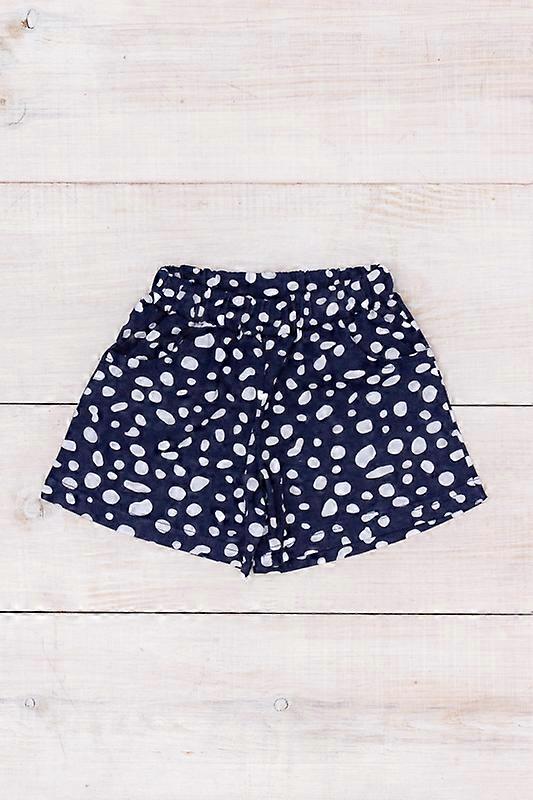Girls' Cotton Shorts – Comfy Fit & Side Pockets, Summer,  HC 6262-002