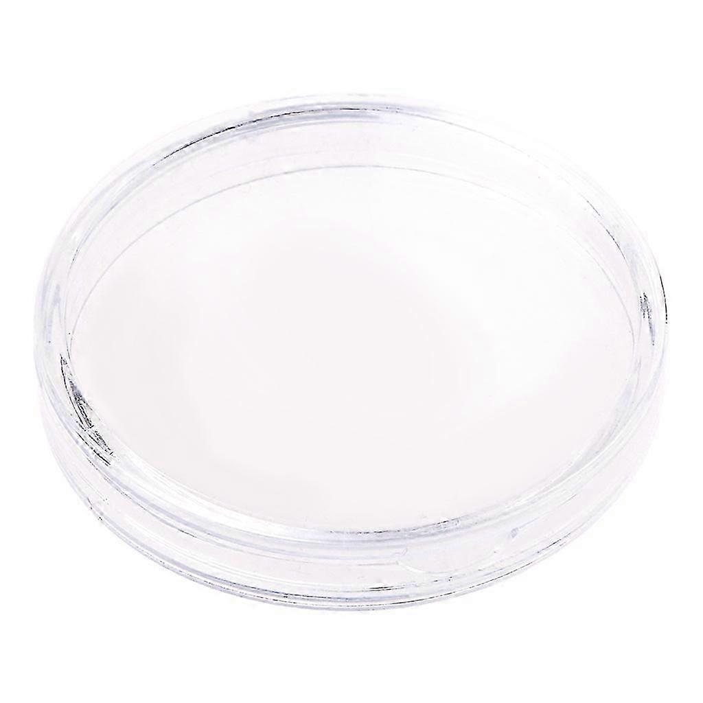 Round Coin Storage Box American Precious Souvenir Collectible Container for Vintage Coins Small Items Organization Clear