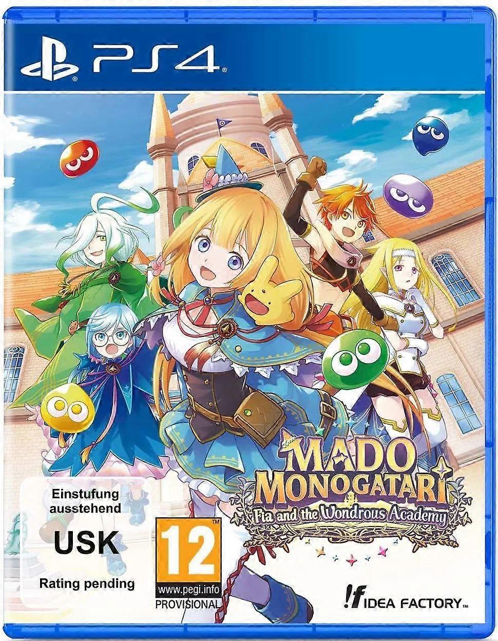 MADO MONOGATARI Fia and the Wondrous Academy PS4 Game