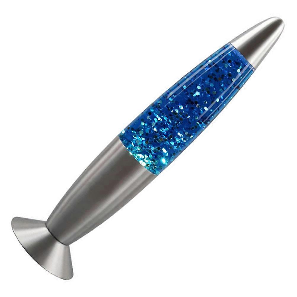 Creative Design Glitter Lamp Bedside Light Bedroom Night Lamp Simple and Chic Shape Blue 38.00X9.00X9.00CM Decorative Lighting 1Set