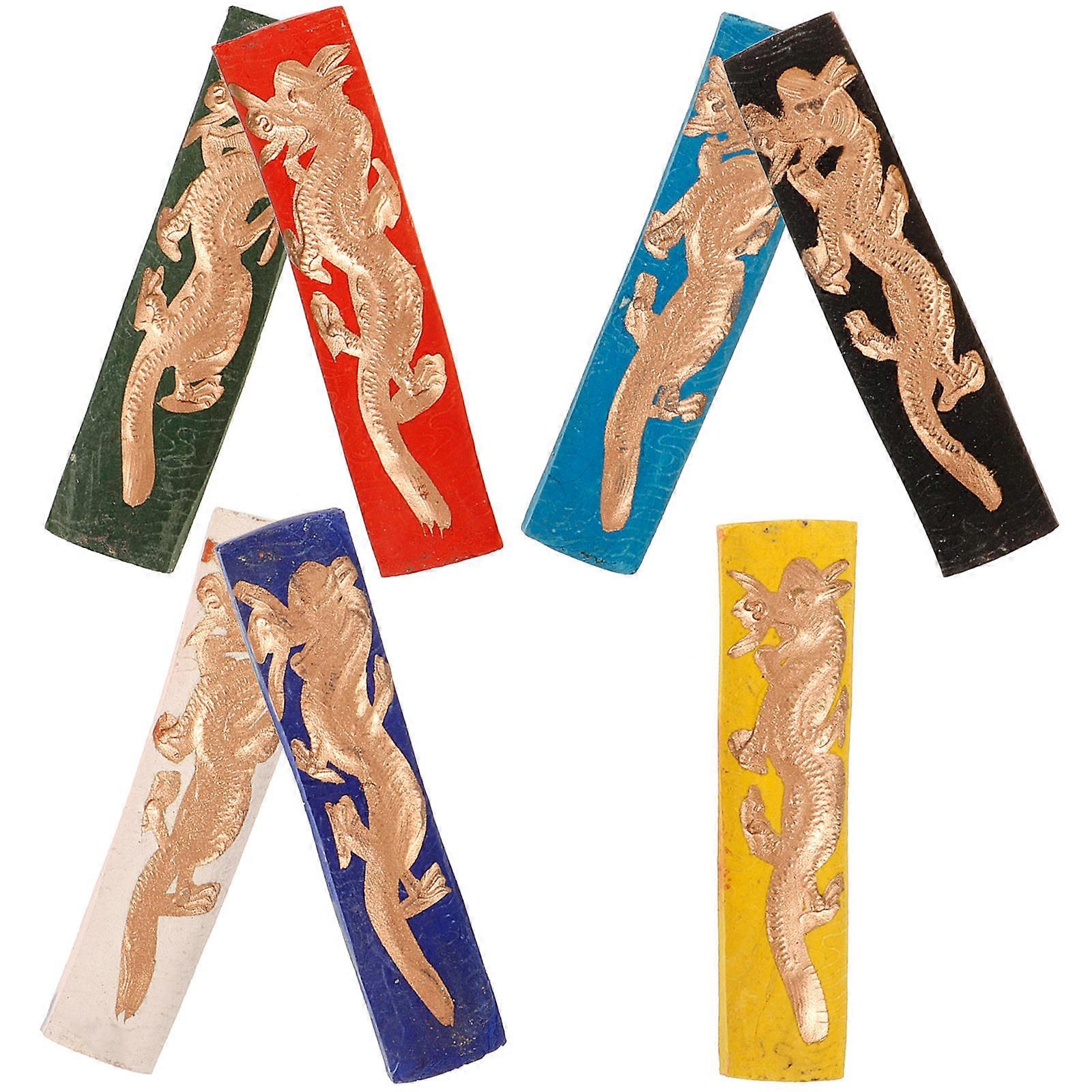 Creative Ink Stick for Painting Use with Strong Durable Ink Material in Assorted Colors 7Pcs