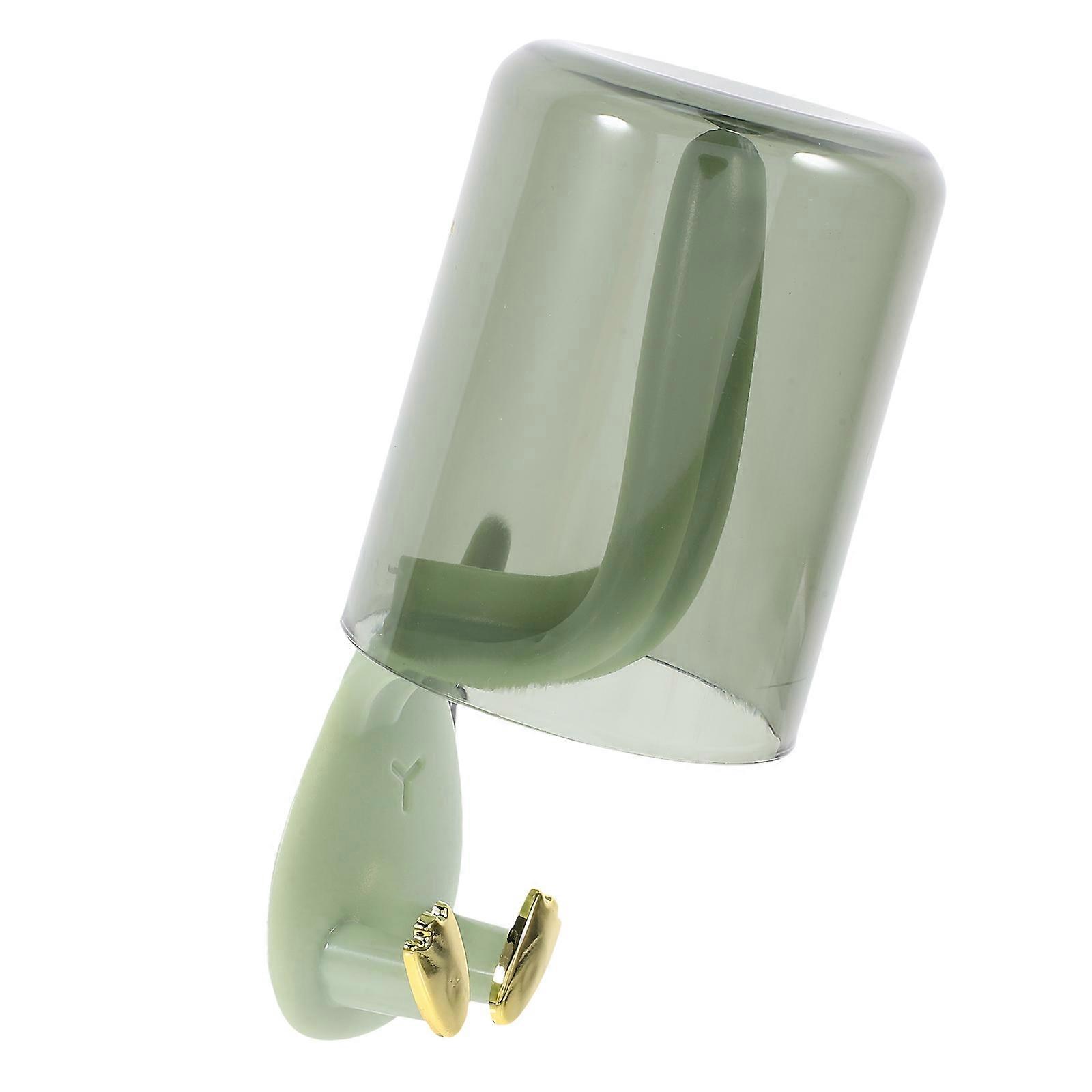 Toothbrush Holder Wall Mounted Rabbit Ear Shape No-Drill Installation For Kids Bathrooms 1Set