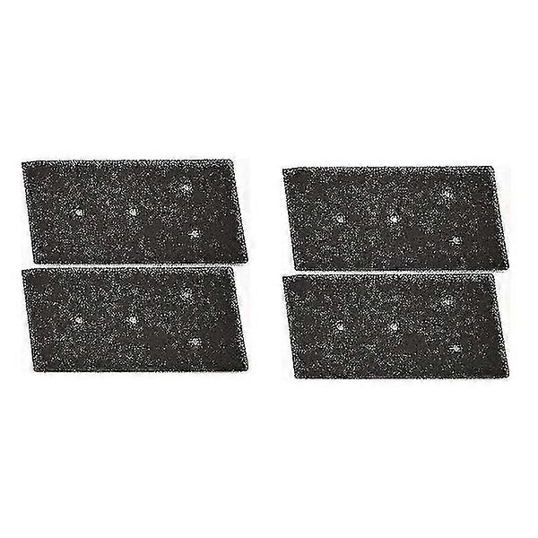 Dryer Filter 4-pack Whirlpool 481010716911 Black