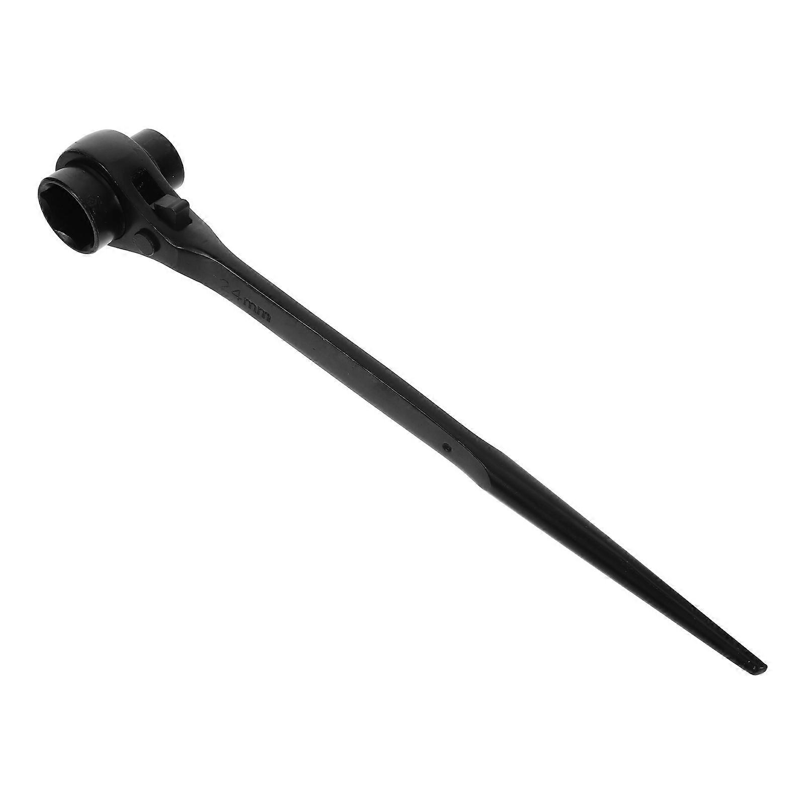 Mini Size Socket Wrench For Tightening And Loosening Fasteners In Black Color With Strong Torque 1Pack