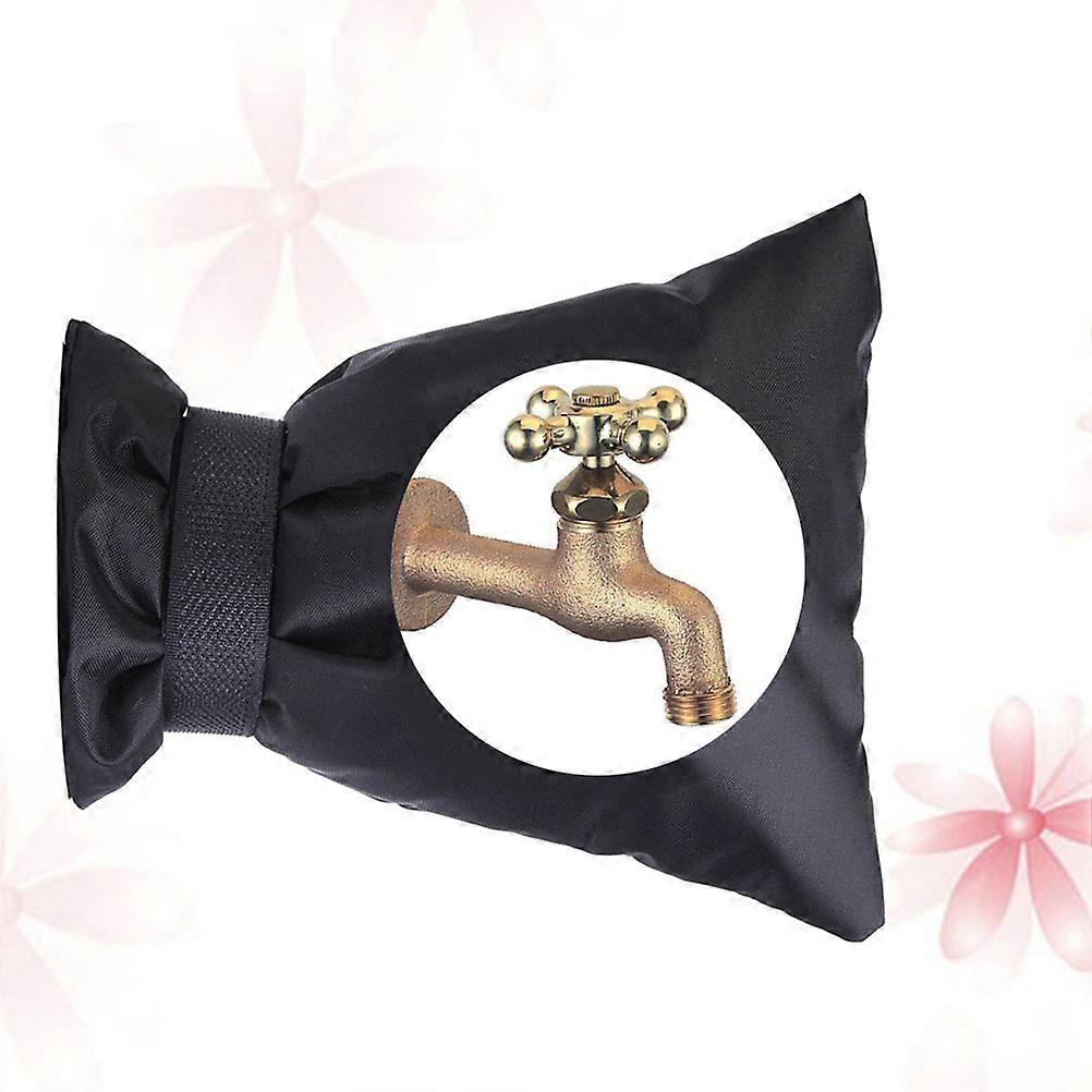 Protect Your Pipes From Freezing With Insulation Cover 2Pcs Black