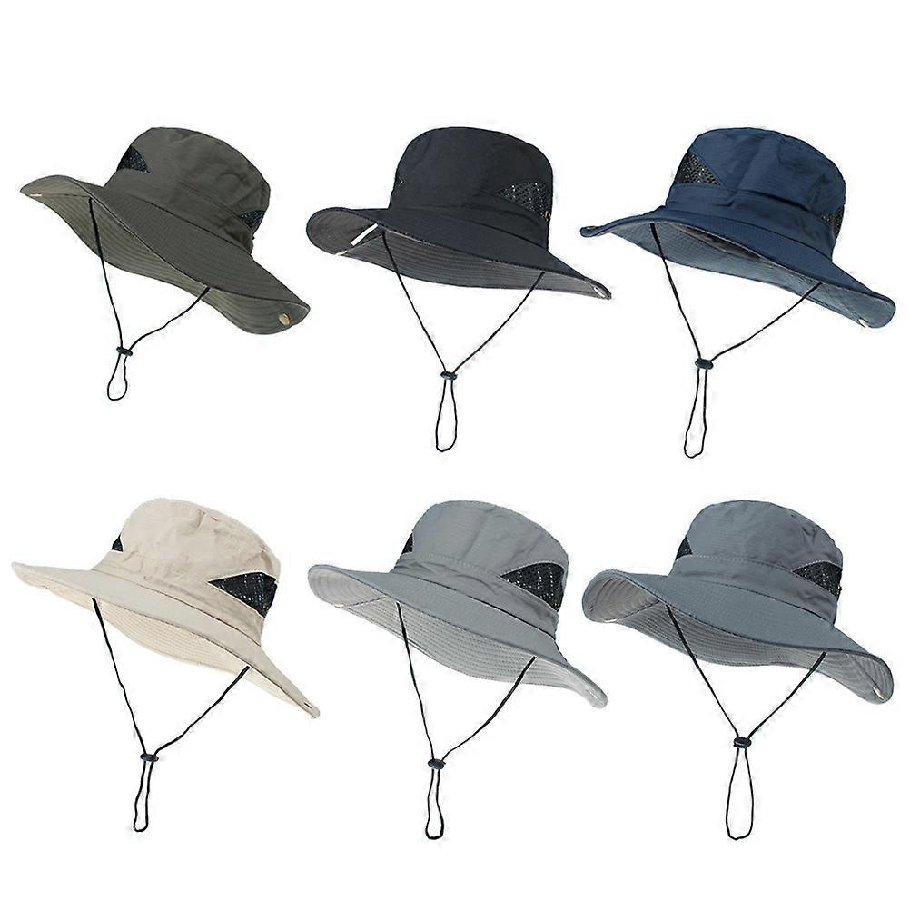 Breathable Sun Bucket Hat for Outdoor Activities – Durable Army Green Design with UV Protection and Fixing Button for Men and Women