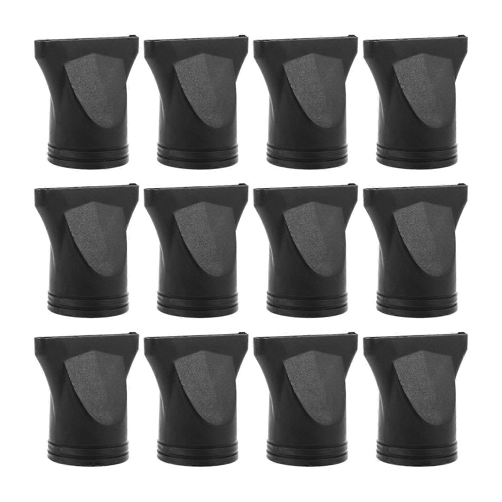 12pcs Hair Dryer Nozzle Concentrator Styling Tool for Blow Drying – Durable Design for Home & Salon Use, Compatible with Most Hair Dryers