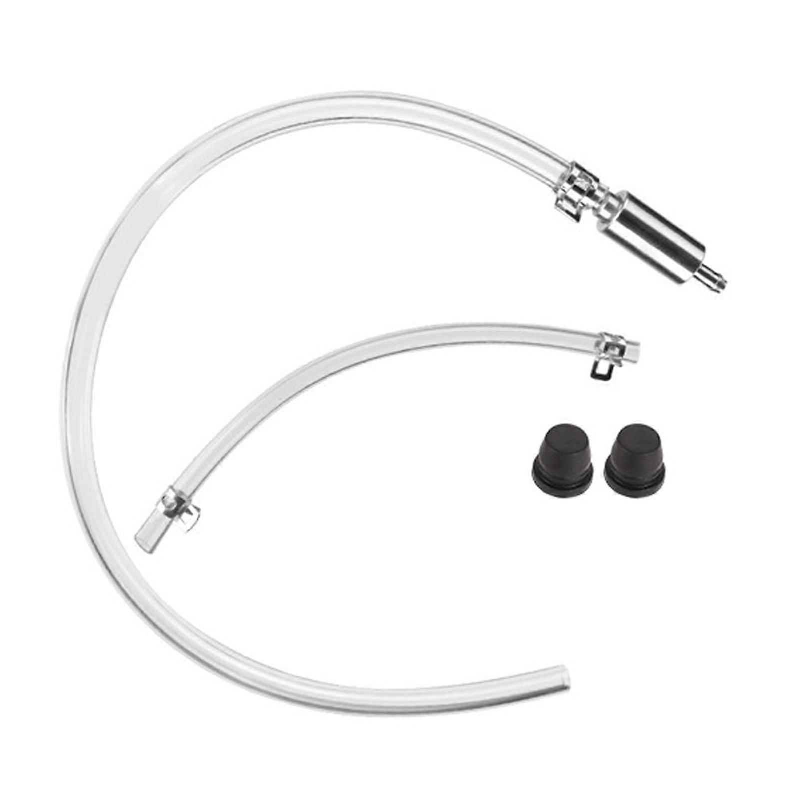 Check valve pipe bleeding tool kit for motorcycle tools, oneway check valve hydraulic brake ABS motorcycle hose, with rubber