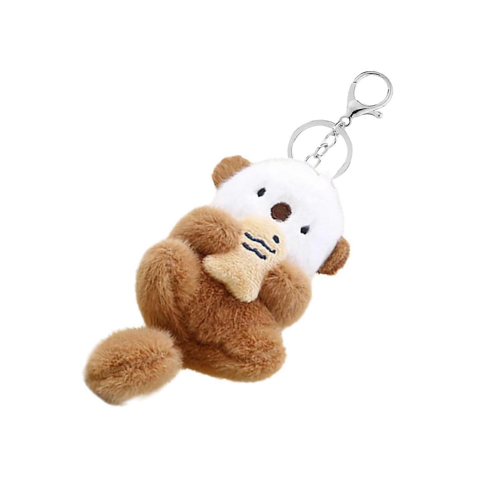 Charming Cartoon Keychain for Bags and Keys, Cute Animal Design, Daily Use Accessory for Pet Lovers