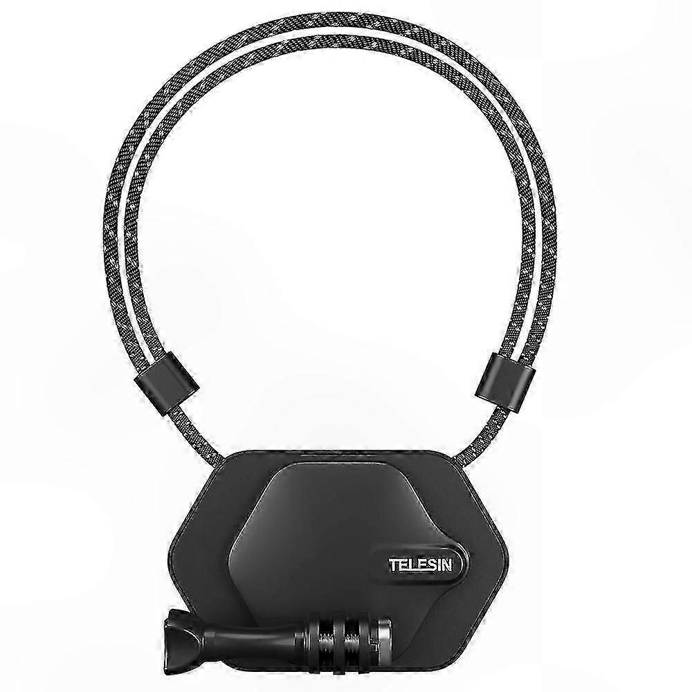 Adjustable Magnetic Bracket for GoPro and Smartphone First-Person Vlogging Accessory