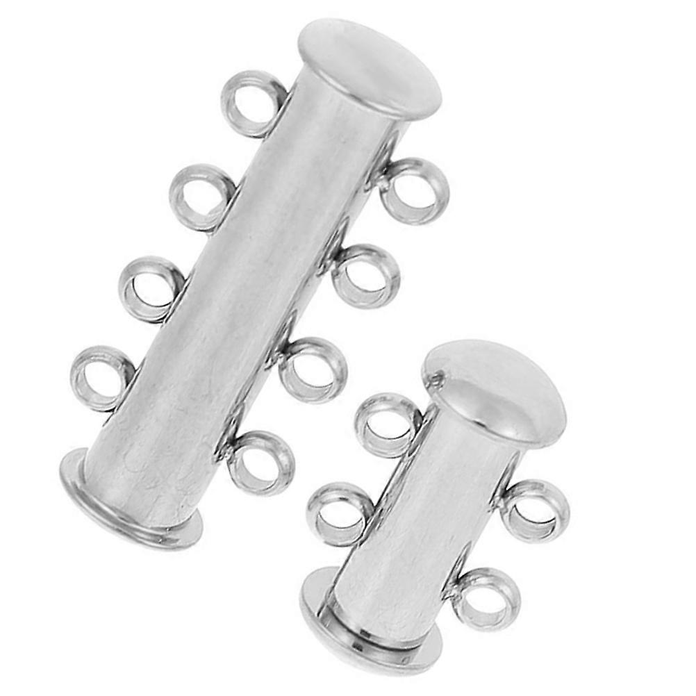 2Pcs Premium Necklace Layering Clasps Bracelet Clasps Connecting Clasps for Jewelry Making