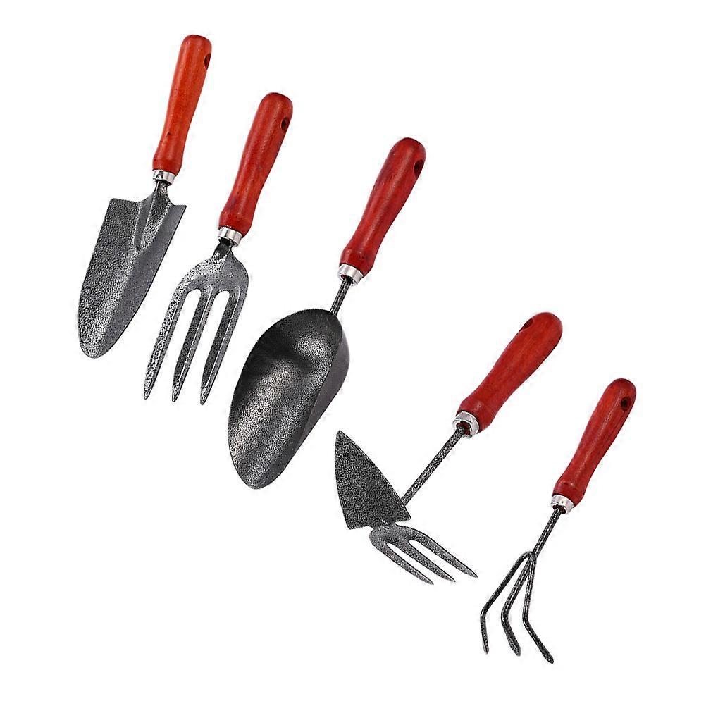 Practical Gardening Rake Set with Stainless Steel Material for Home Use Assorted Color