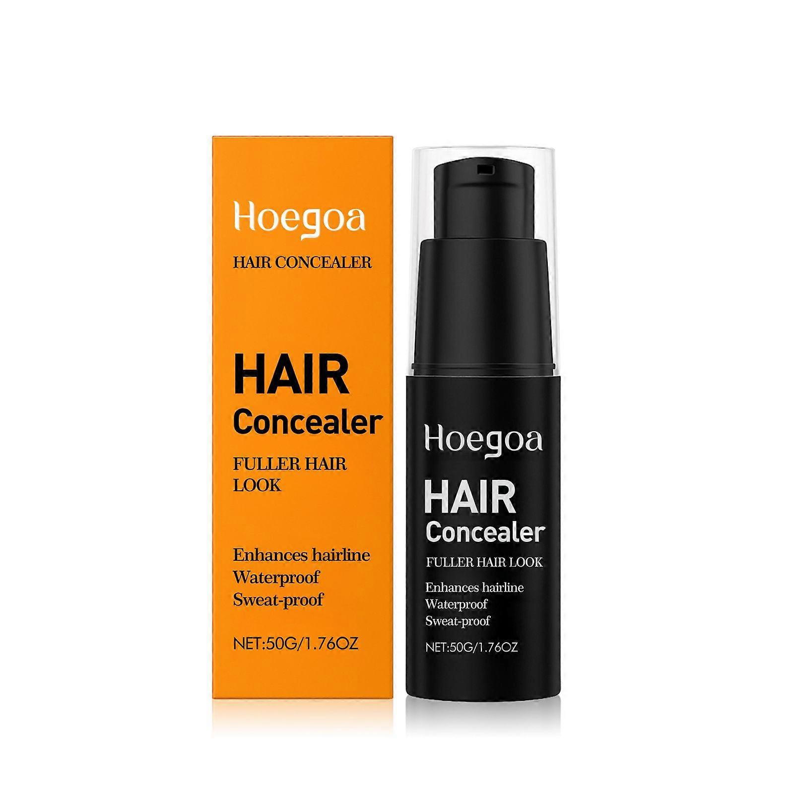 Hair Concealer for Men, Waterproof & Sweatproof Root Coverage Fuller Cream, Hairfillup Hair Covering, Hairline & Scalp Concealer Cream, 50g