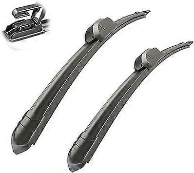 Windscreen Wiper for Hyundai Accent RB 2012-2017, Flat Bar Wiper Set, Durable Rubber, Custom Fit Performance