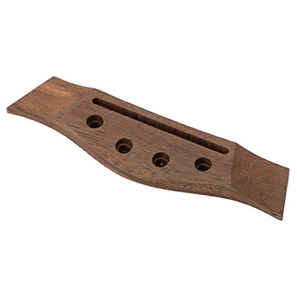 Acoustic Guitar Bridge 4 String Guitar Bridge Guitar Replacement Part Slotted Guitar Bridge