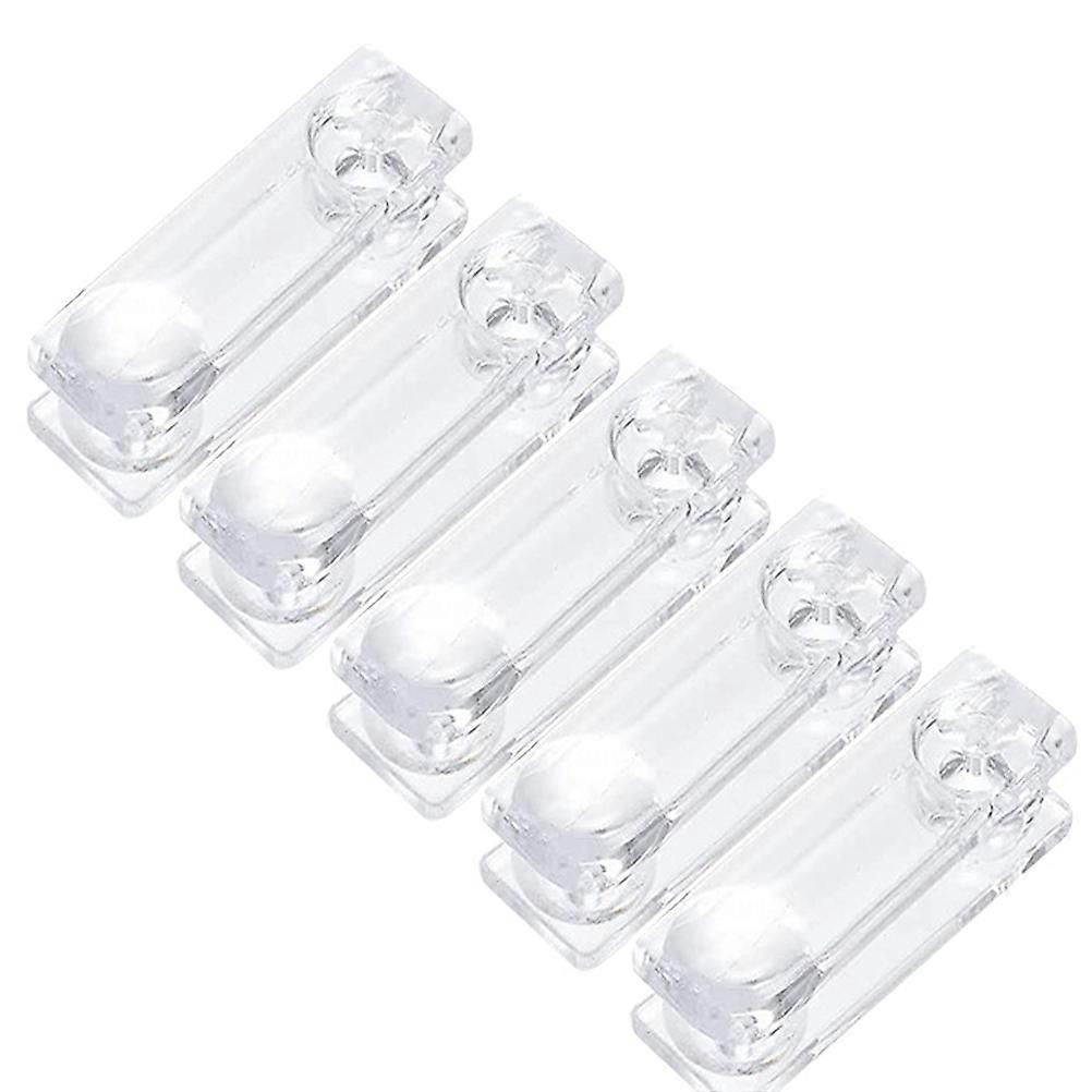 5pcs Plastic Roller Blind Handles for Easy Curtain Pulls – Safe, Elegant Design with Convenient Installation for Home Decoration