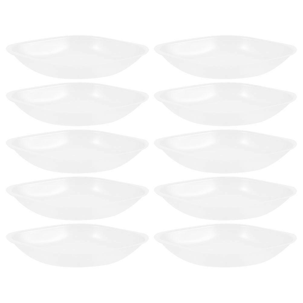 Portable Weighing Trays Constructed with Sturdy HIPS Material for Storage Use White Color 100ml