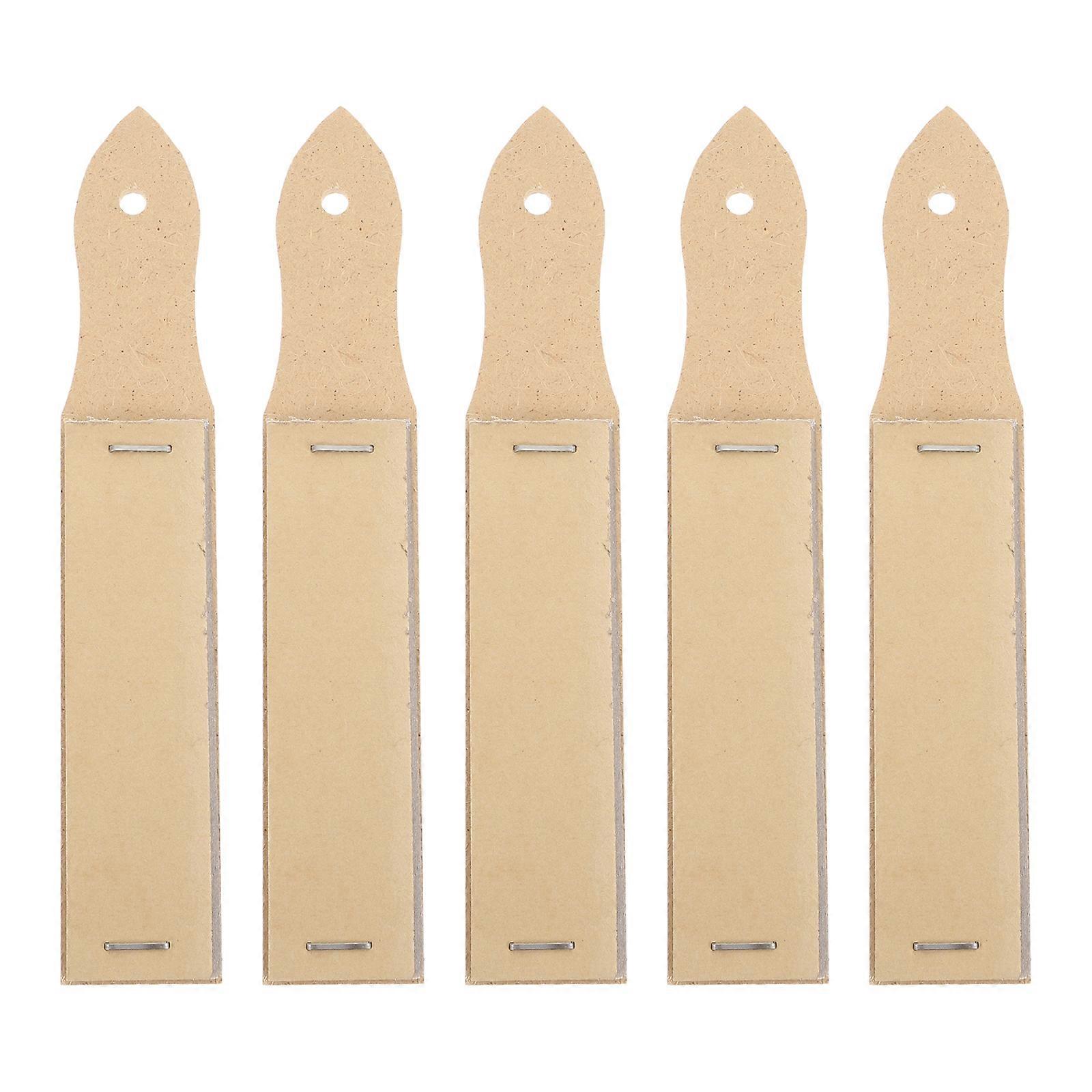 5pcs Pencil Tip Polishing Sandpaper Board for Artistic Painting Supplies
