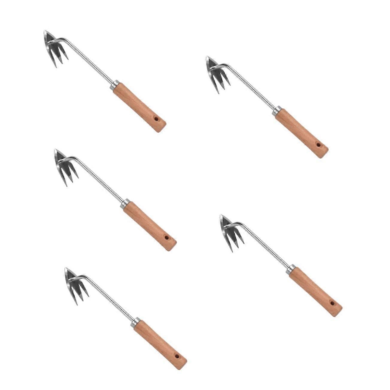 5Piece Weeding Tools Set, Garden Tools, Weed Puller, Hand Weeder
