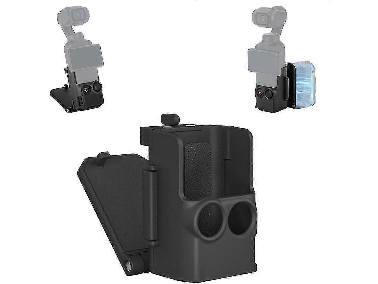2025 Magnetic Camera Desktop Base Stand Holder Expansion Adapter Mount Bracket Compatible with DJI Osmo Pocket 3 Accessories Adjustable Clip Clamp Mou