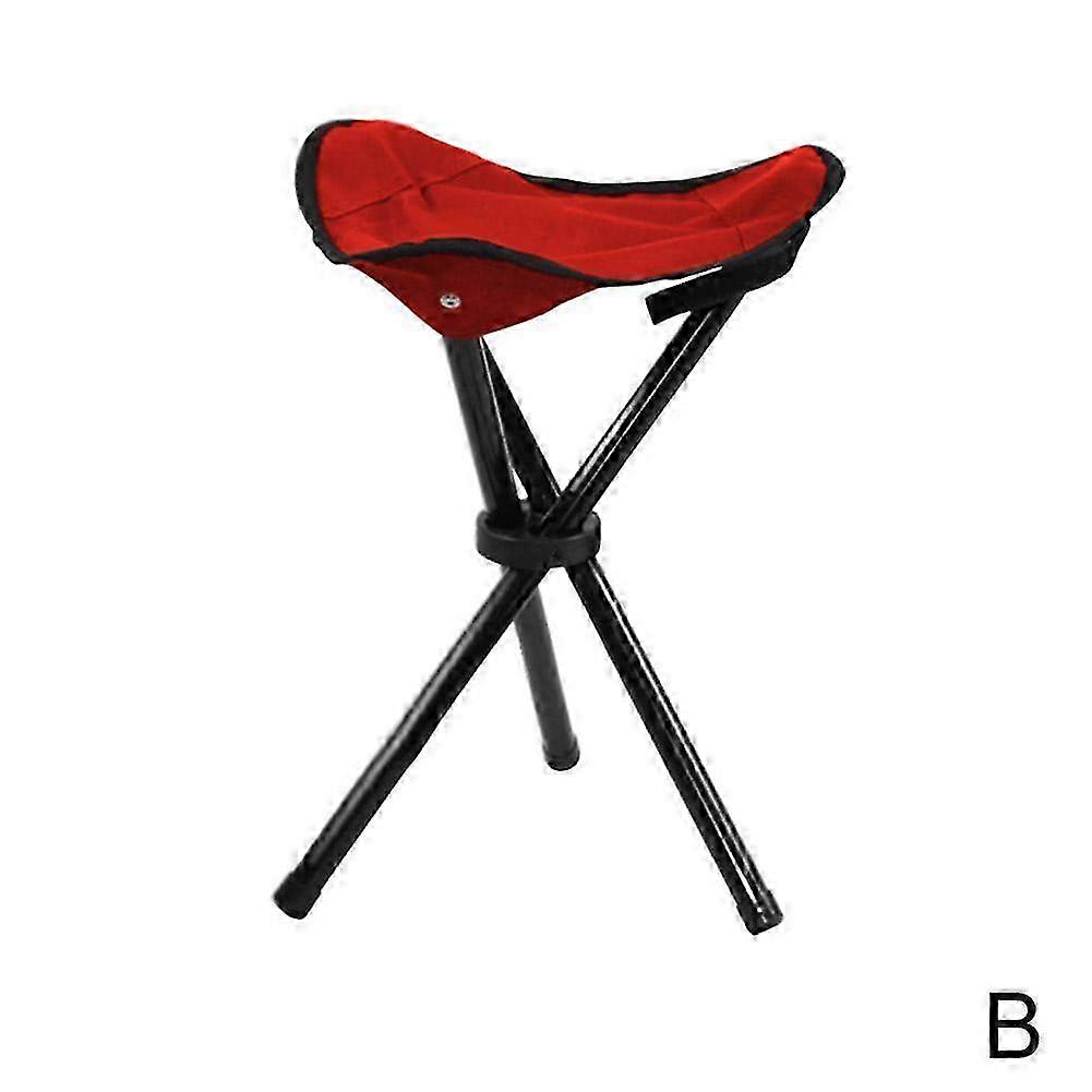 Outdoor Small Folding Triangular Stool Fishing Chairs Camping Multifunction 2025