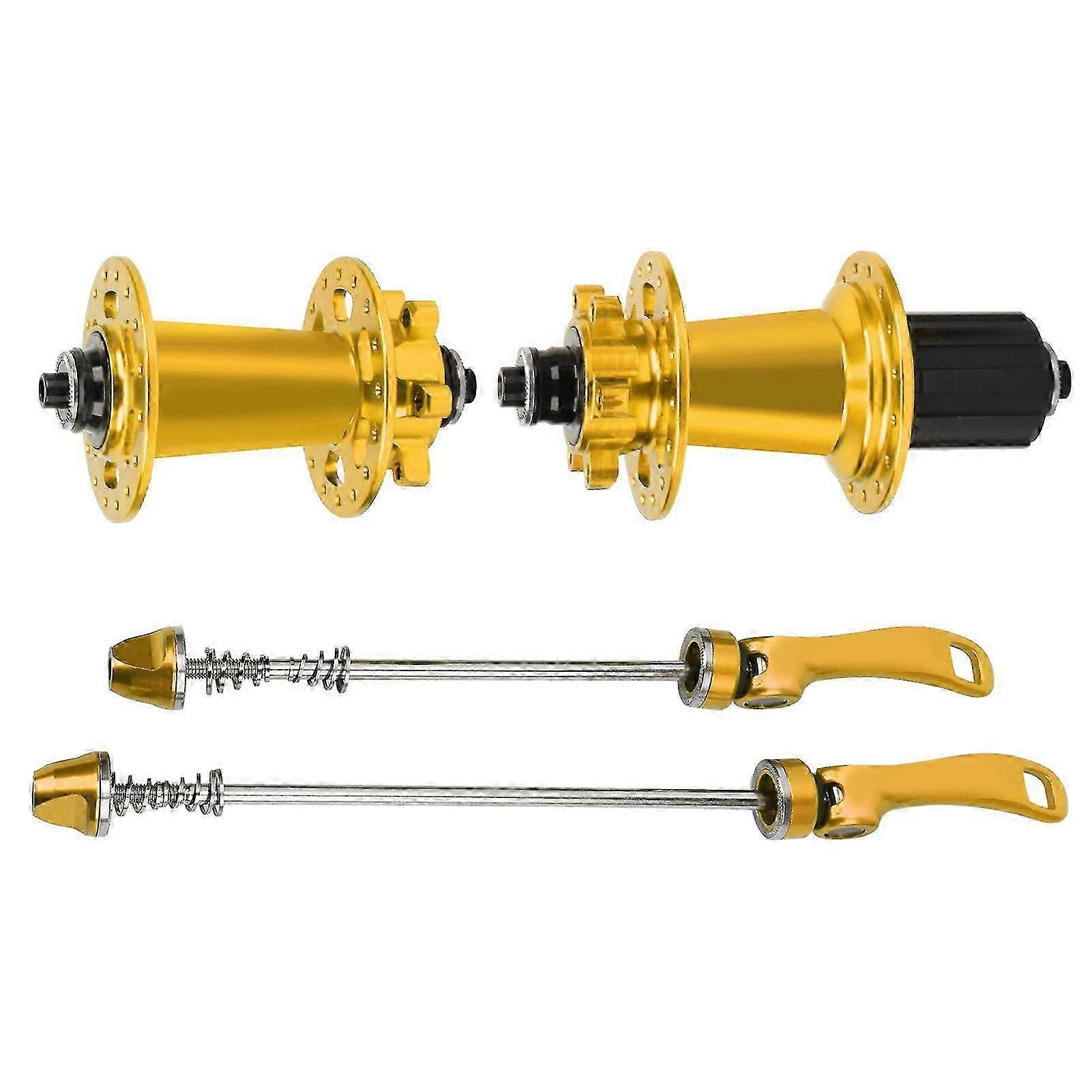 Bolany Mountain Bike Hub 4 تحمل دراجة دائم سبائك الألومنيوم تحمل محور المحور الذهبي)