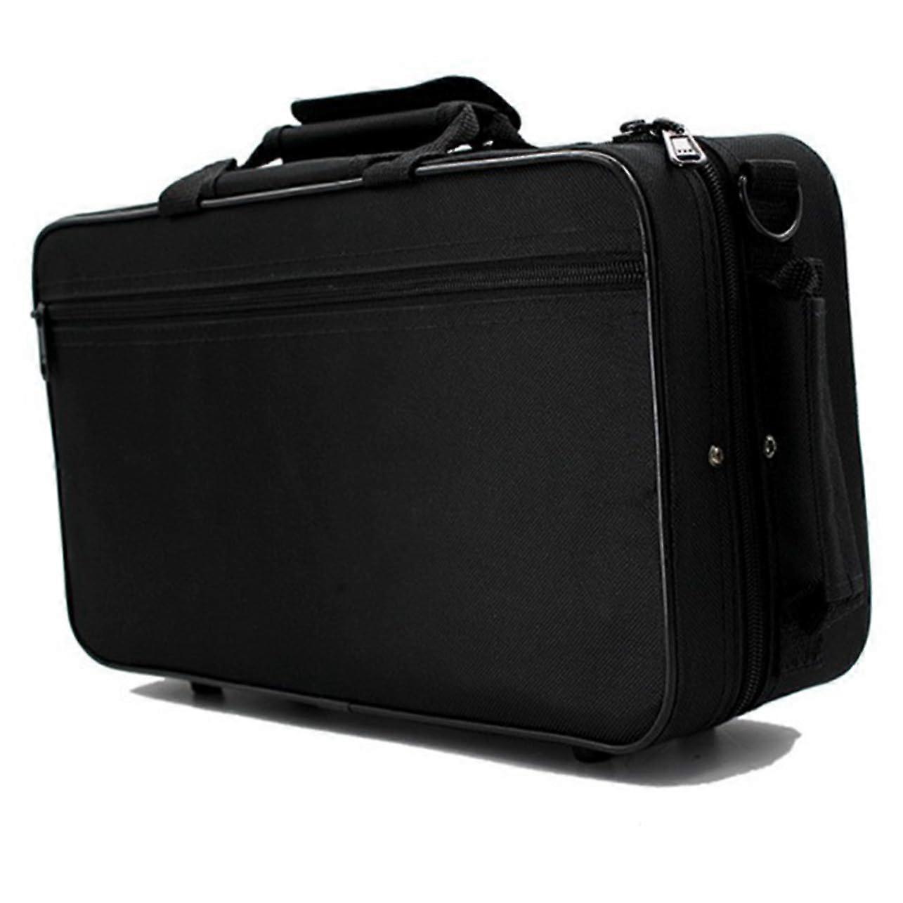 Black Tube Box Bag Portable Clarinet Case Clarinet Accessories Case for Clarinet Clarinet Case with Handle Case for Musical Instruments Oxford Fabric