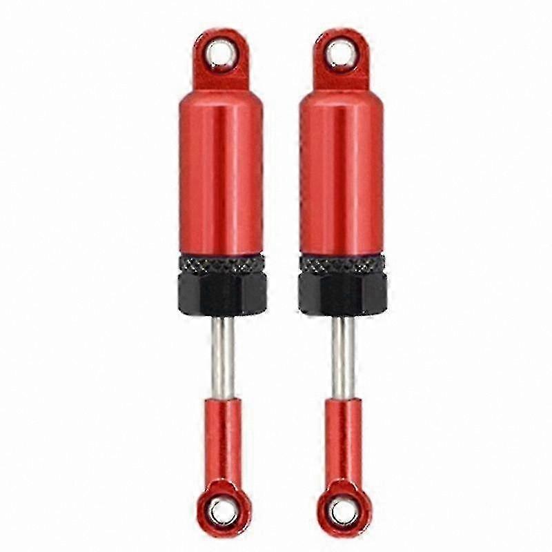 2pcs Aluminum Alloy Internal Spring for 1/16 RC Crawler Models Red