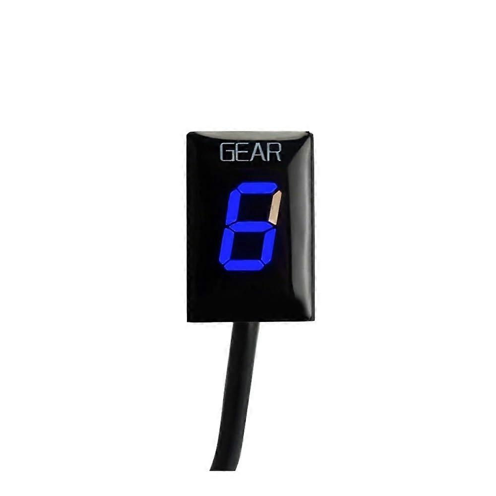 Motorcycle Gear Meter Motorcycle 16 Speed Gear Indicator For VLR1800 VLR 1800 VZR1800 VZR 1800 Accessories Gear Display Meter Blue