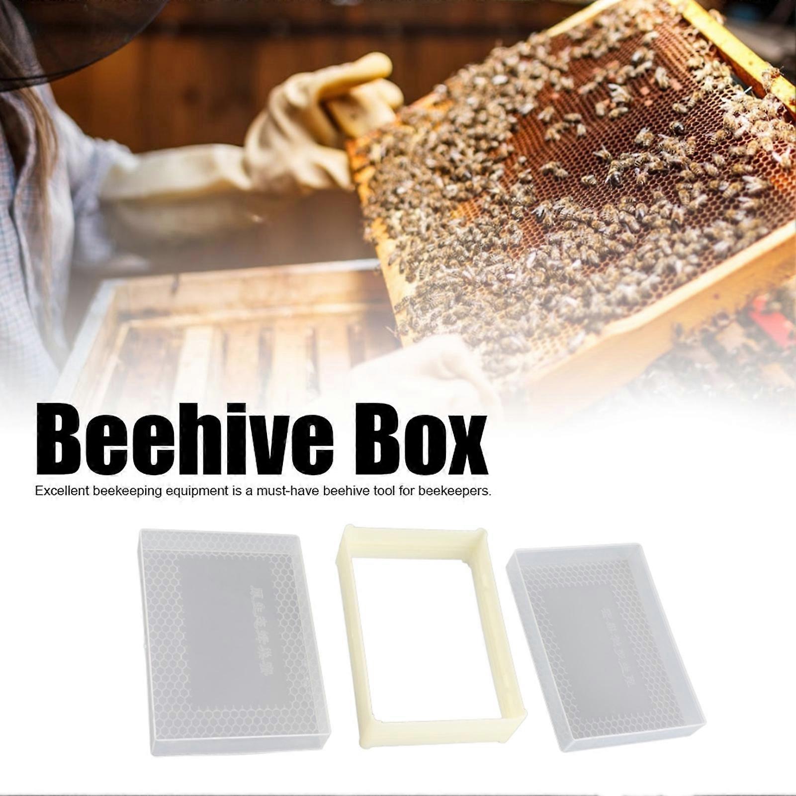 Plastic Beekeeping Comb Frame Set Kit 44x23cm, 5284g Weight