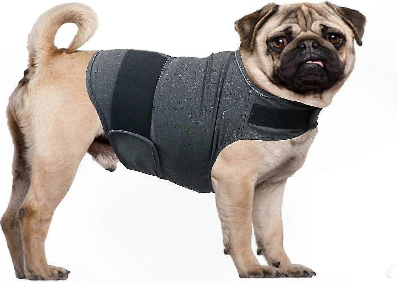 Calming Dog Anxiety Coat, Adjustable Vest for Fireworks, Thunderstorms, Travel, and Separation Stress Relief