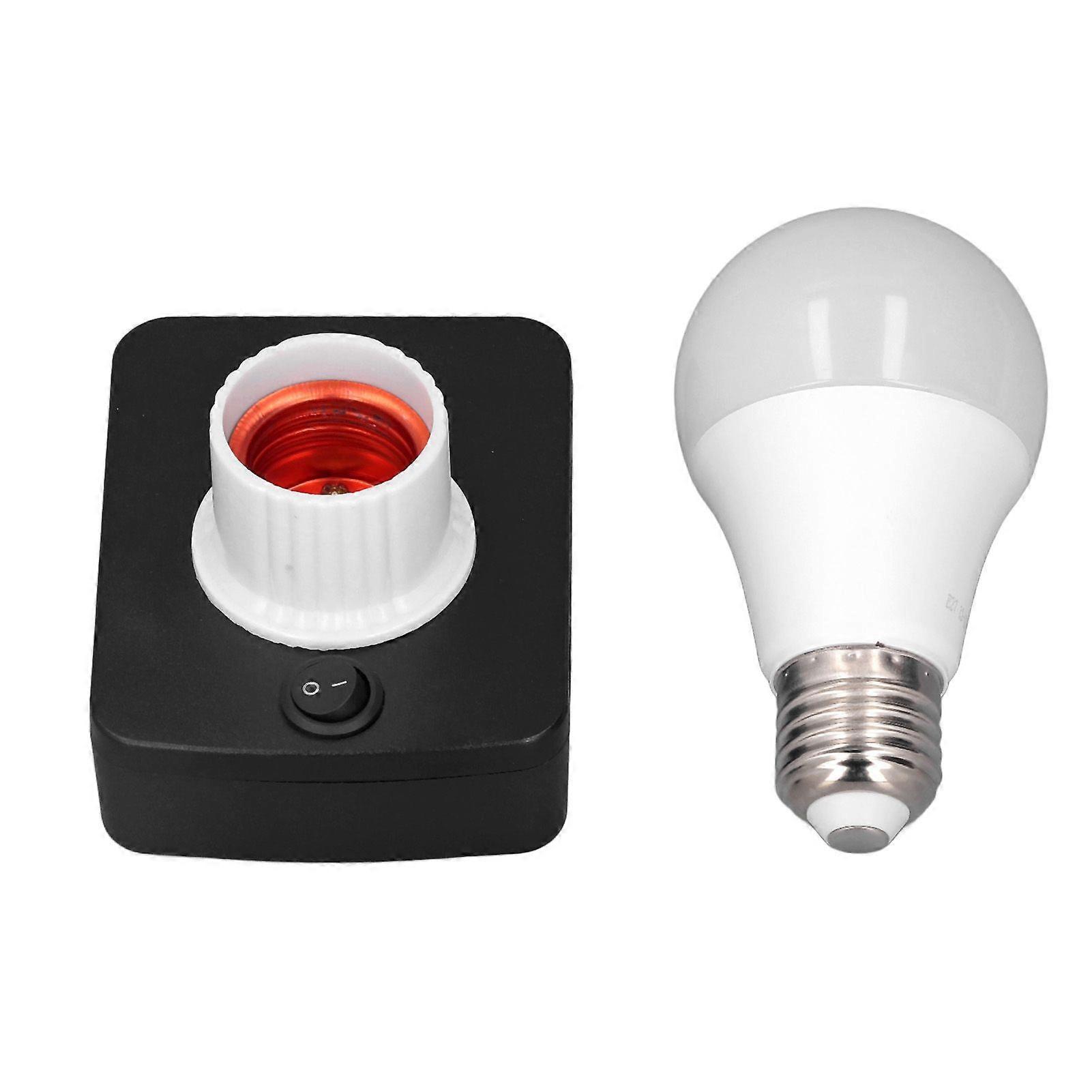 LED Work Light Anti Slip 6500k White 700lm E27 Light for Einhell Power X Change 18v Series Lithium Battery 1260V