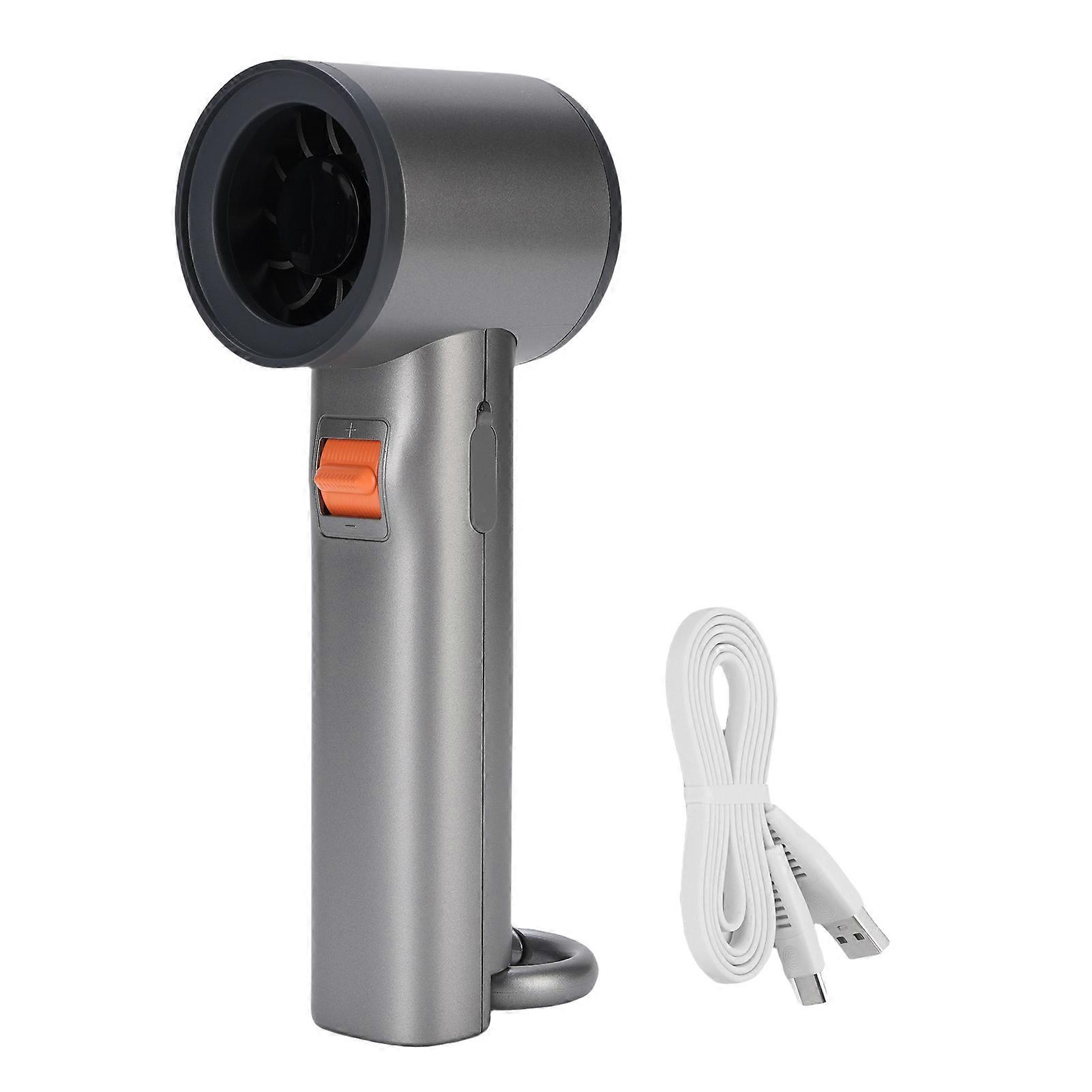 Handheld 100 Speed 13000rpm Digital Display Quiet Portable Pocket Fan with Hook for Outdoor Summer