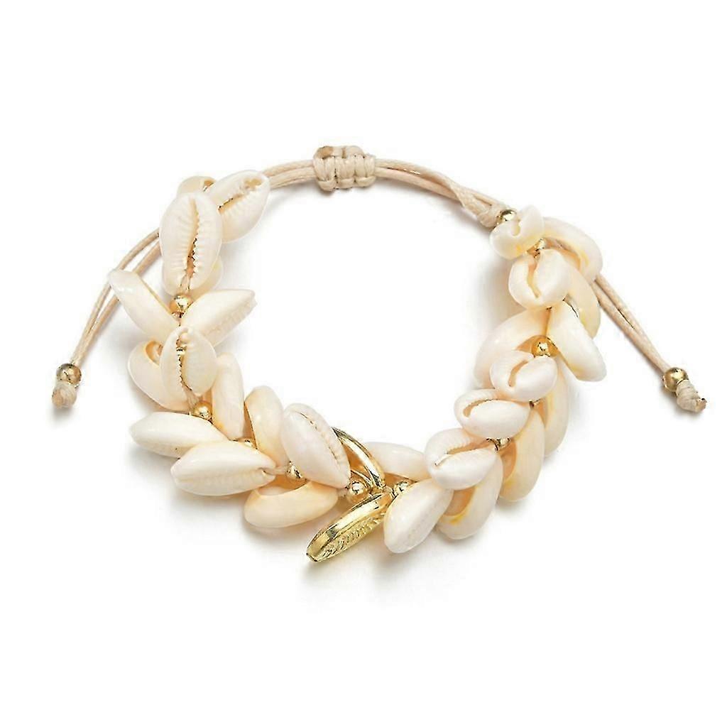 Shell Rope Bracelets Shell Bracelets Summer Shell Wrist Chain Beads Bracelets