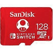 Sandisk - Flashminneskort - 128 Gb - Uhs-i U3 - Microsdxc Uhs-i - För Nintendo Switch