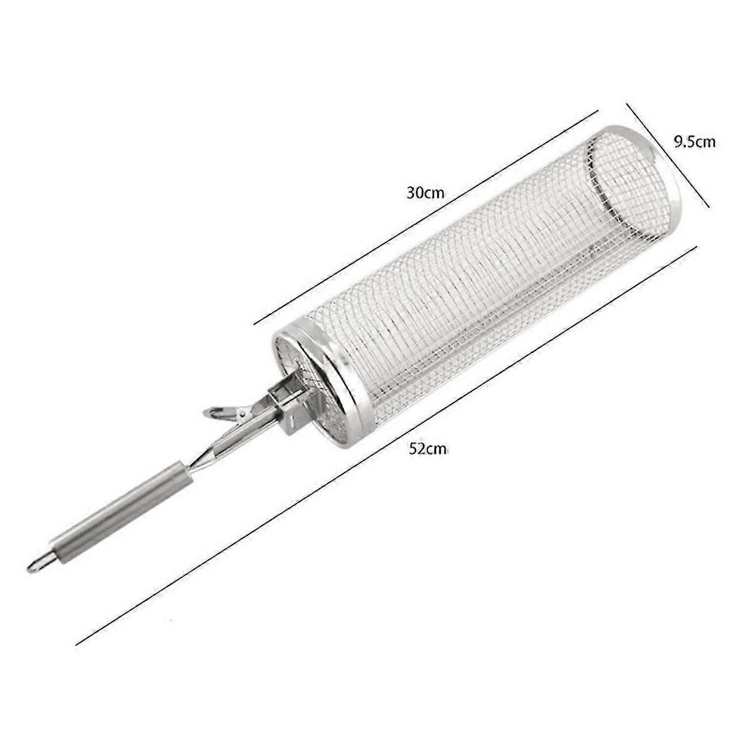 Rolling Grilling Baskets for Outdoor Barbecue cage with handle A