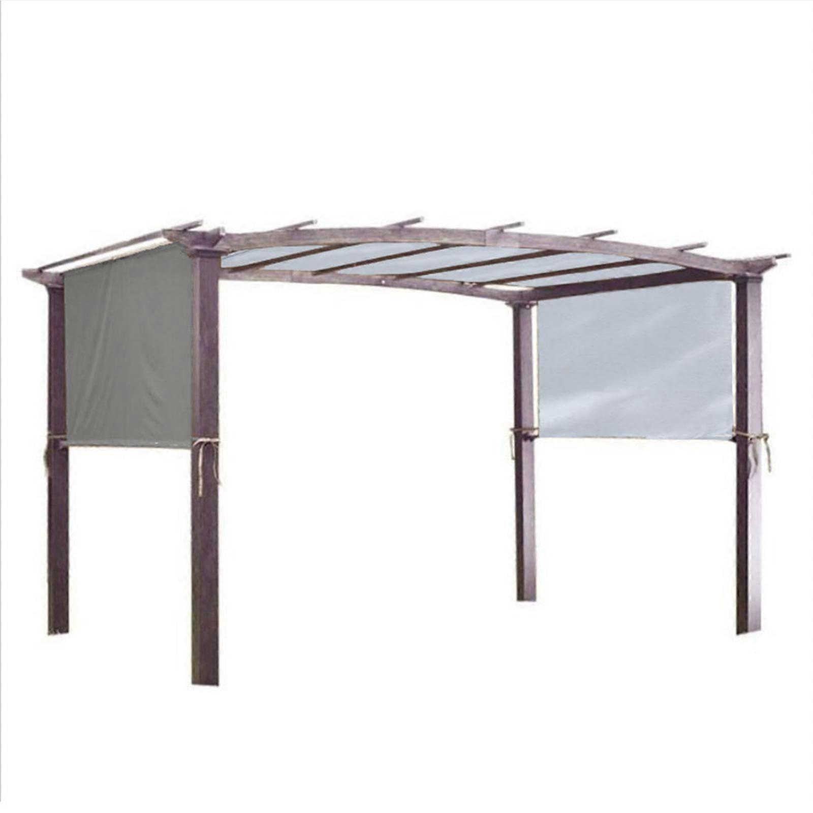 Pergola Replacement Canopy Cover with Fixation Strap Universal Waterproof Canopy Top for Outdoor Home Shade Structure