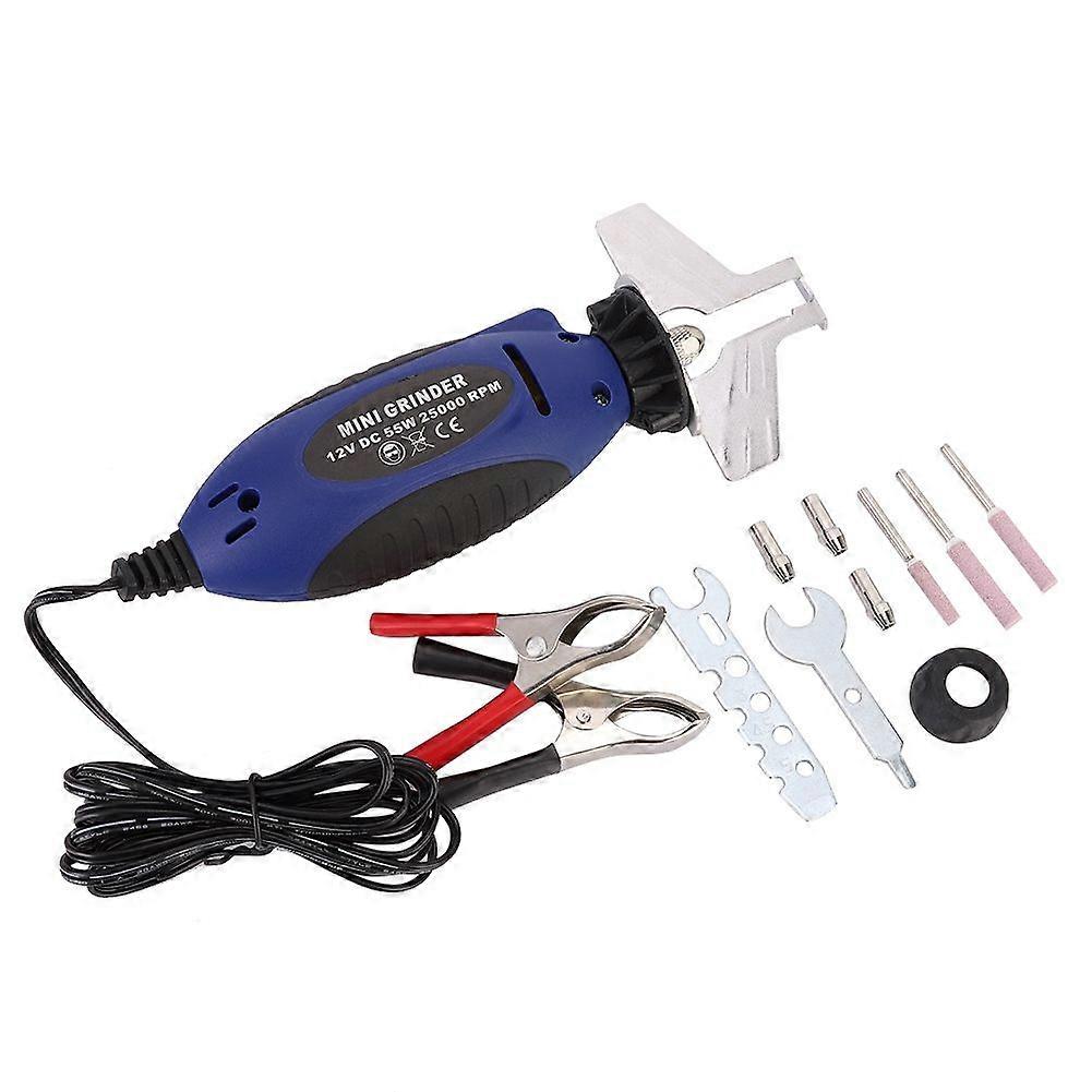 12V Mini Chainsaw Sharpener Electric Chain Grinding Machine Chain Saw File Grinder
