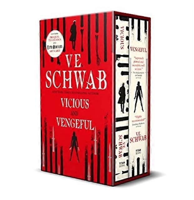 Viciousvengeful Slipcase by V.E. Schwab Book Book
