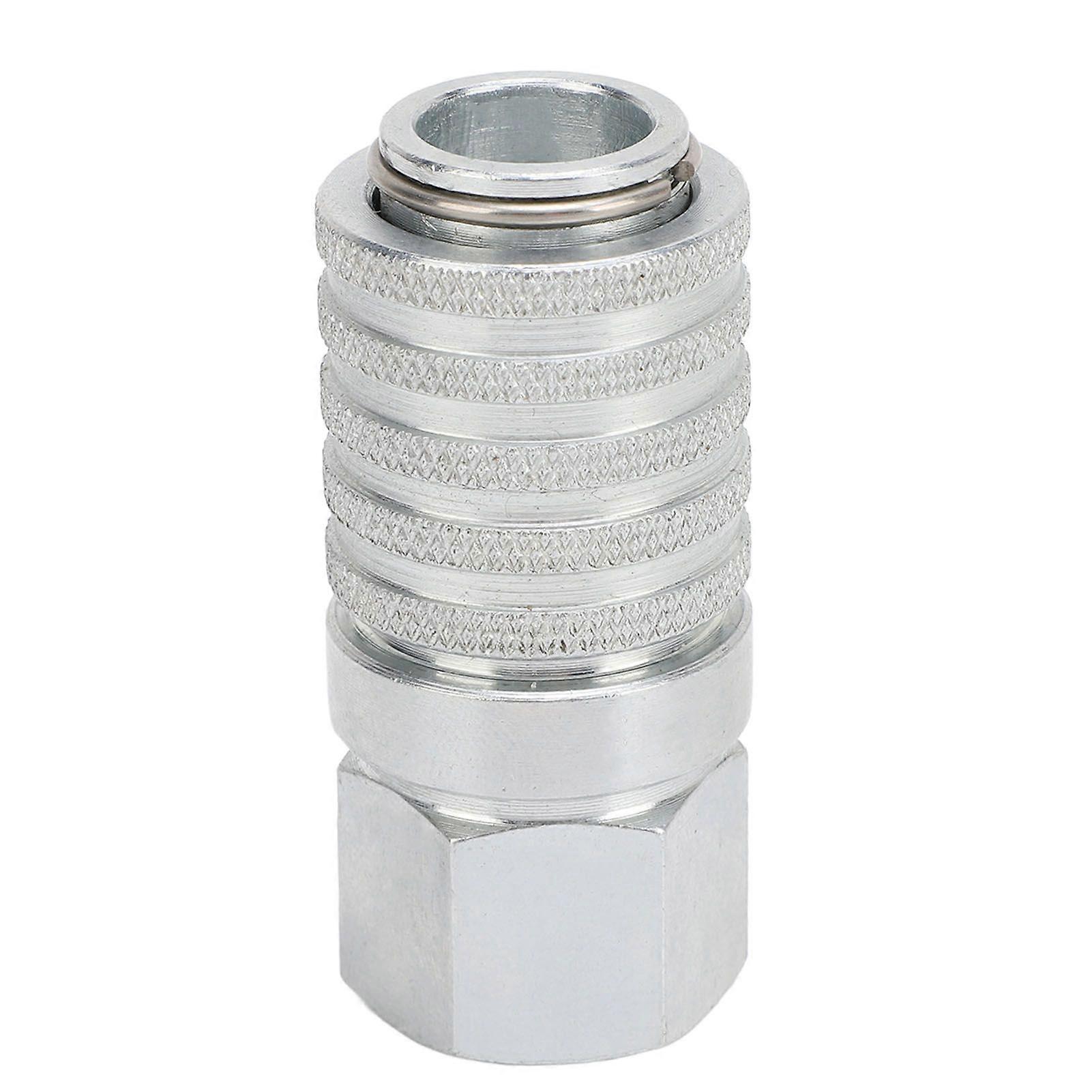 Diagnostic Equipment Coupler with Female Pipe Thread for PD242 Series Test Port 1/8in Body Size 1/4in18 NPTF Thread Size 2.12in Length