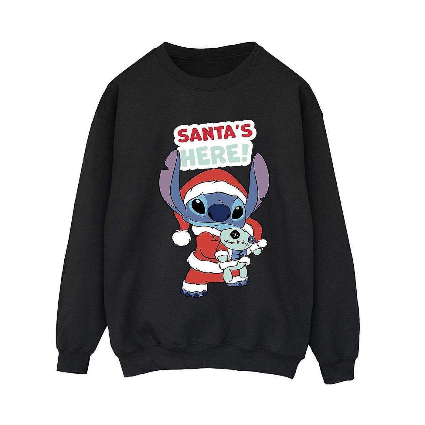 Disney Dames/Dames Lilo & Stitch Santa's Here Sweatshirt