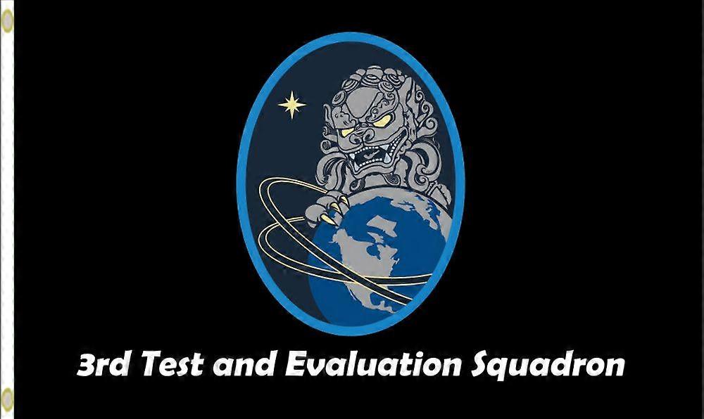 USSF Siły Kosmiczne USA 3rd Test and Evaluation sqn Jednostronny baner flagowy